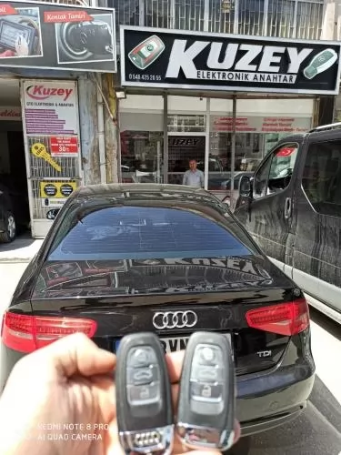 Audi smart anahtar yapimi